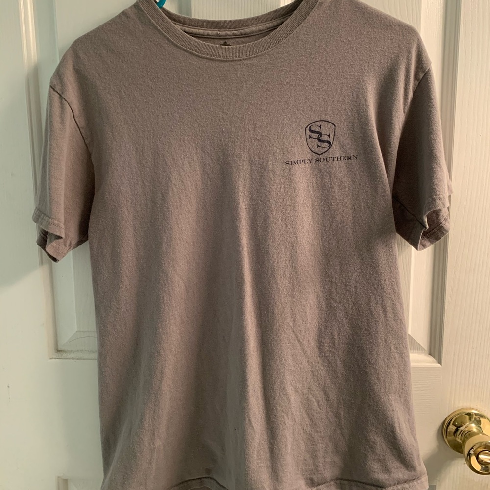 Gray Simply Southern Tee